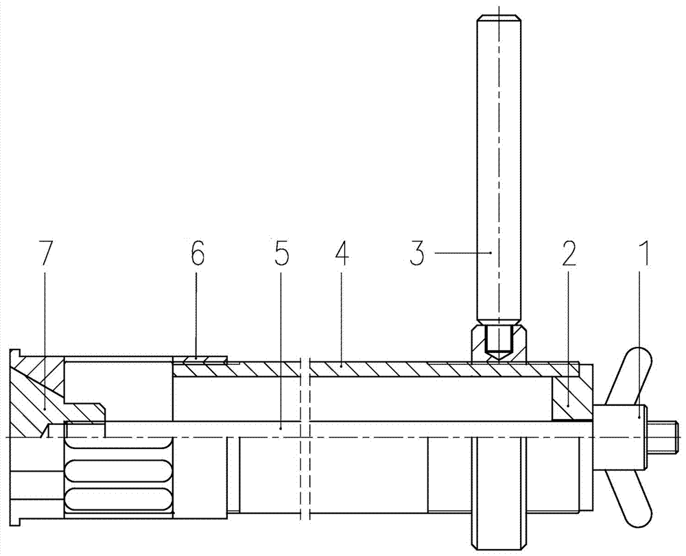 Tool used for valve mounting and valve seat fixing