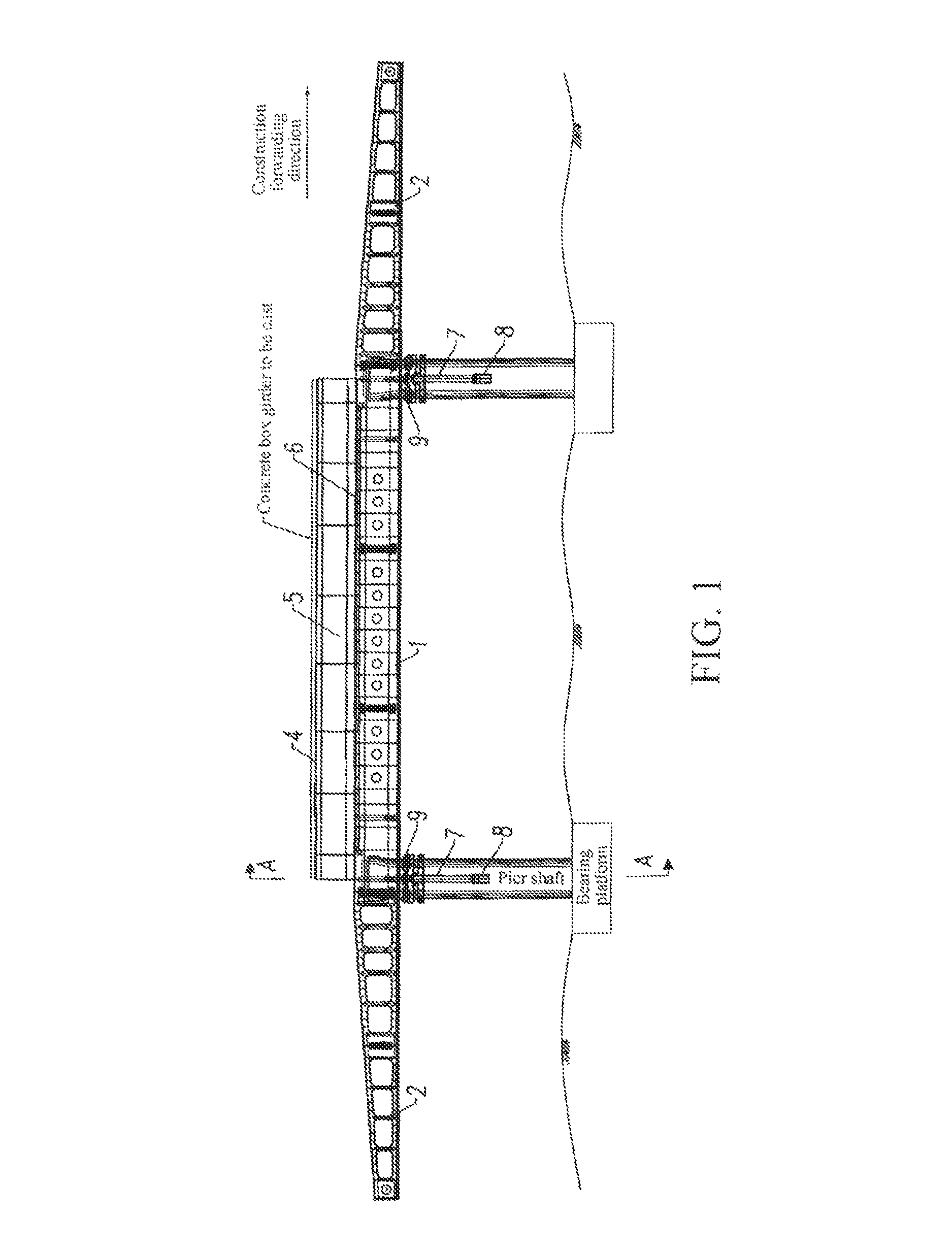 Upper-bearing movable formwork for constructing continuous box girder for bridge superstructure