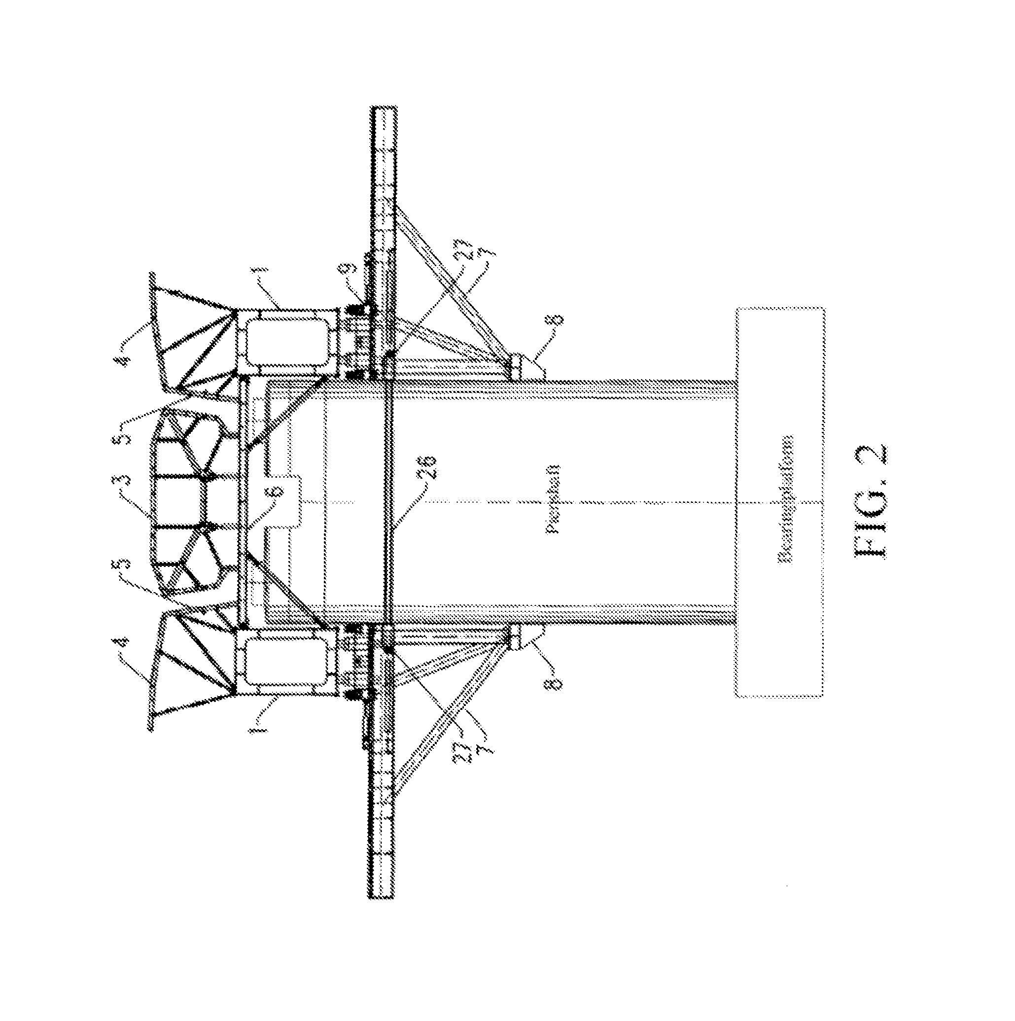 Upper-bearing movable formwork for constructing continuous box girder for bridge superstructure