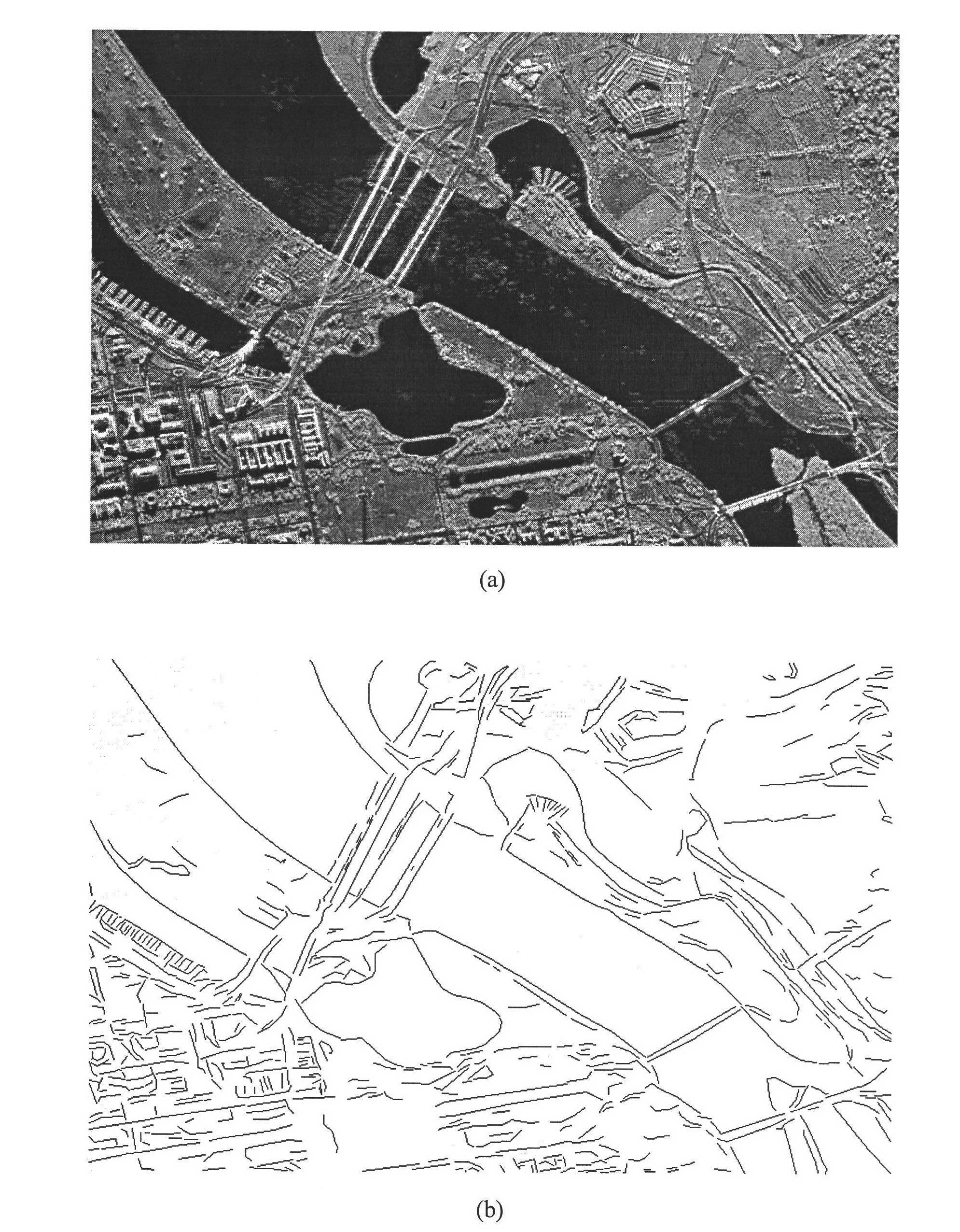 SAR (Synthesized Aperture Radar) image target detection method based on zone markers and grey statistics