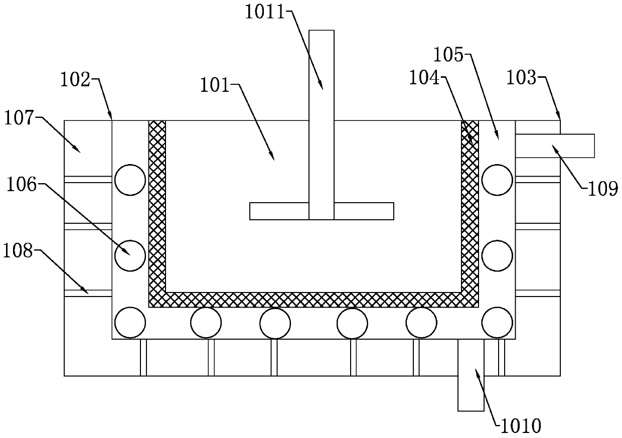 Preparation process and production equipment of antibacterial tissue