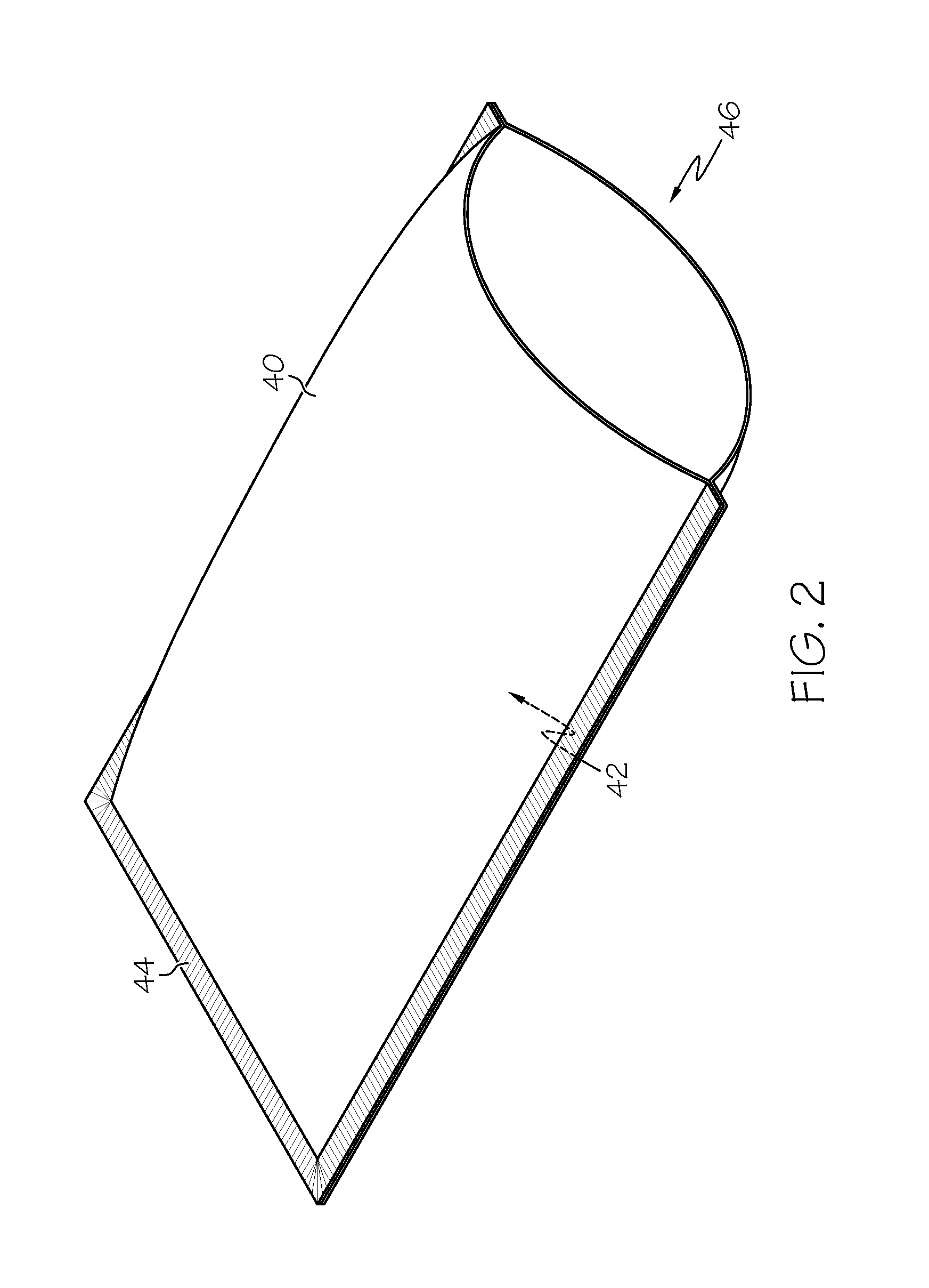 Storage system having flexible vacuum jacket