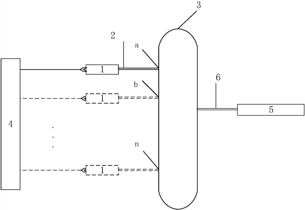 Method for measuring content of free hemoglobin in blood bag based on multi-position transmission spectra