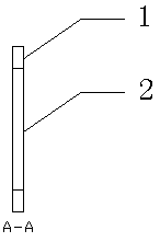 Auxiliary framework for fork of fork truck used for loading operation of containers