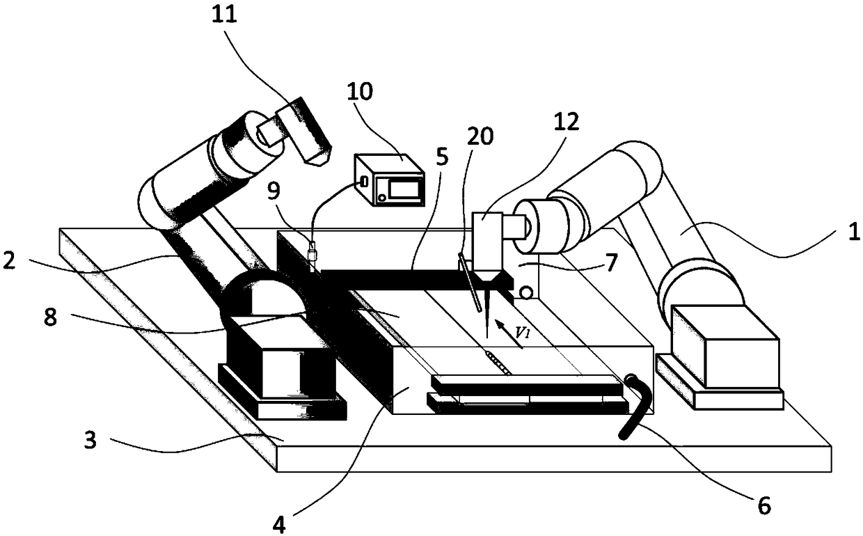 Aluminum alloy non-penetration laser welding strengthening platform and method