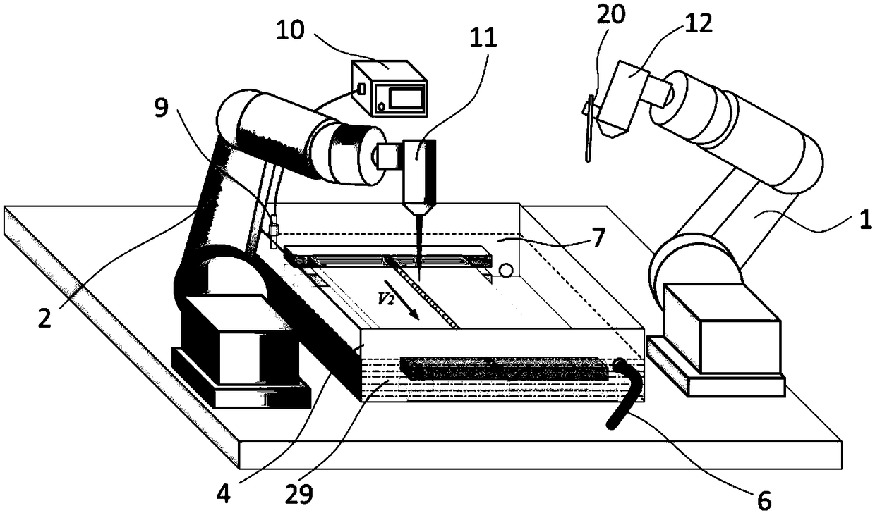 Aluminum alloy non-penetration laser welding strengthening platform and method