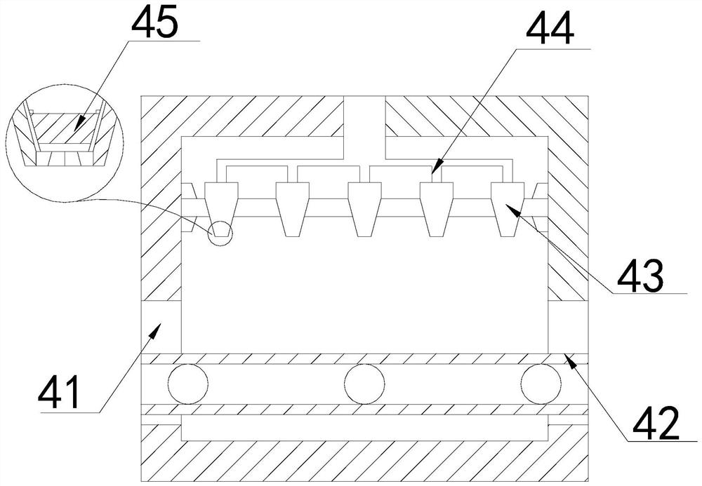 Conveying type electroplating machine