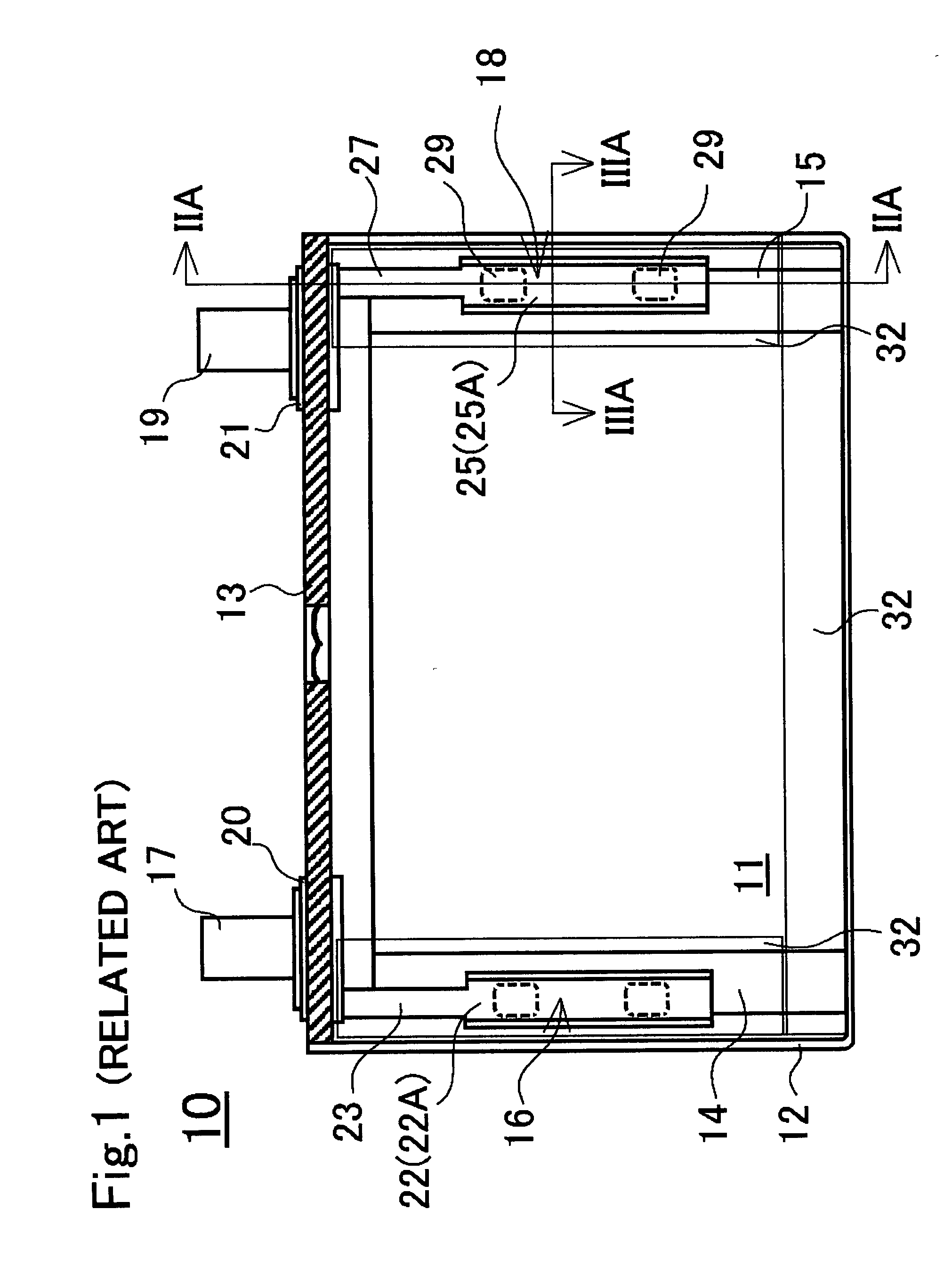 Prismatic battery