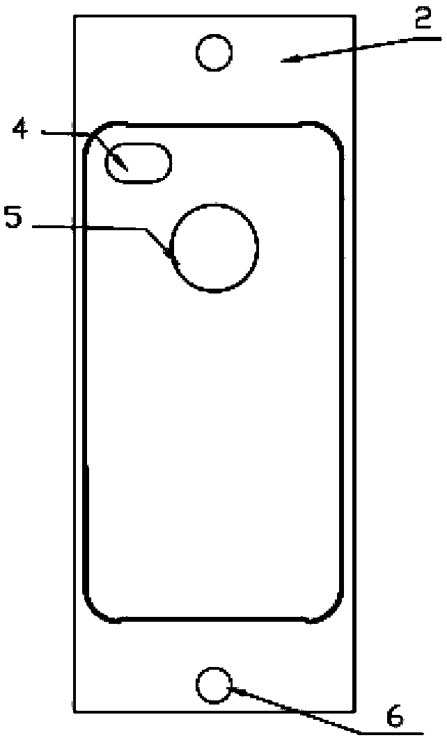 Double-surface die inner injection moulding product and production method thereof