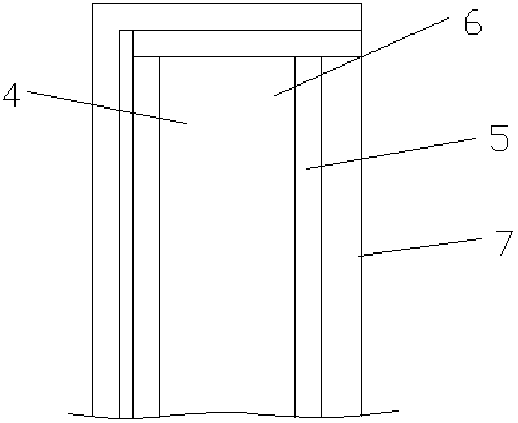 Simple asphalt distribution cylinder and use method thereof