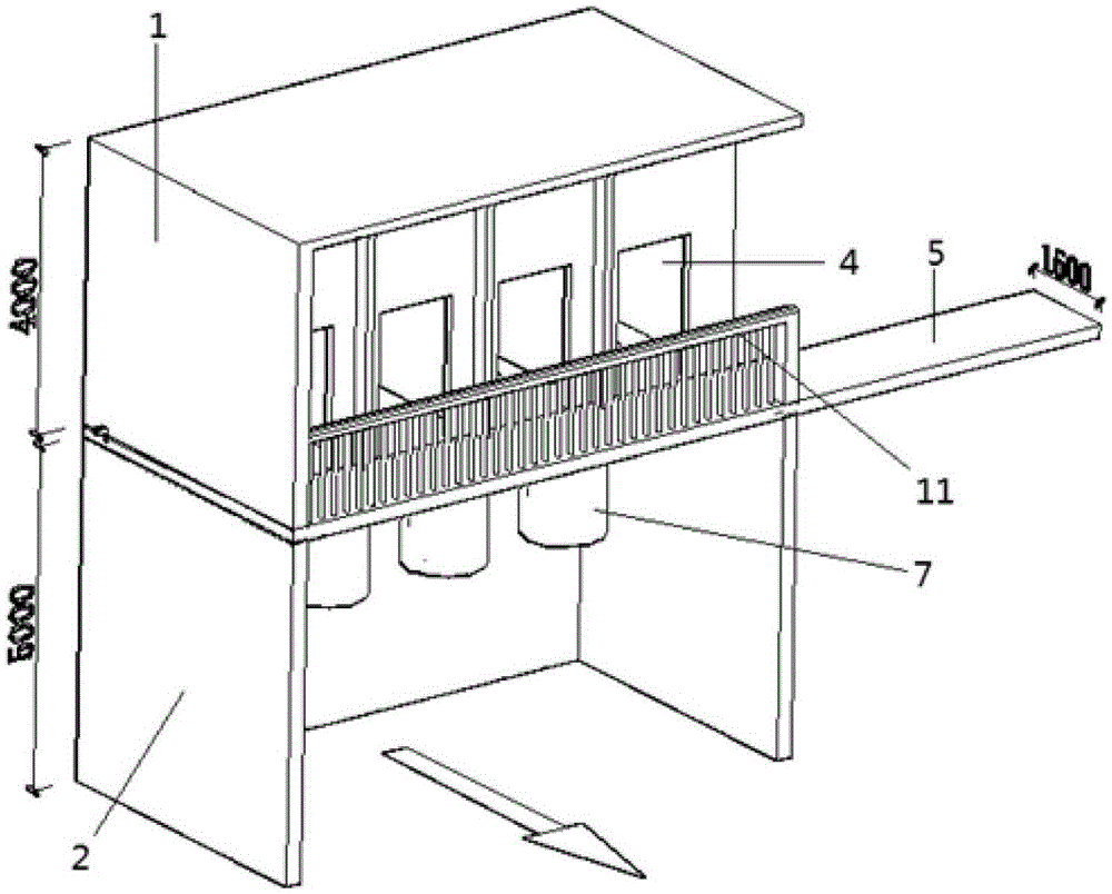 A small-scale domestic garbage sorting collection station in new rural settlements under the overall planning of urban and rural areas