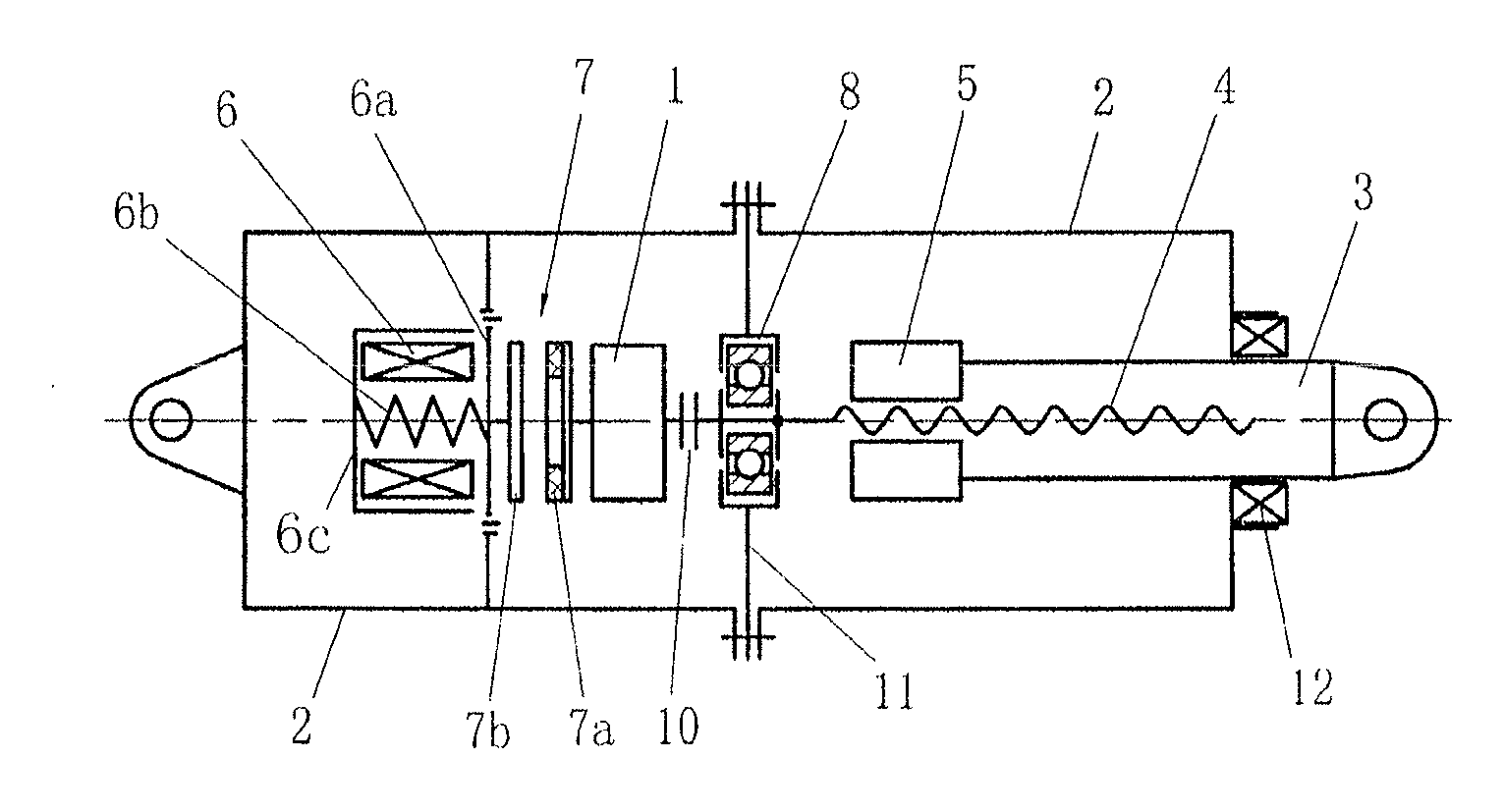 Electrical push device