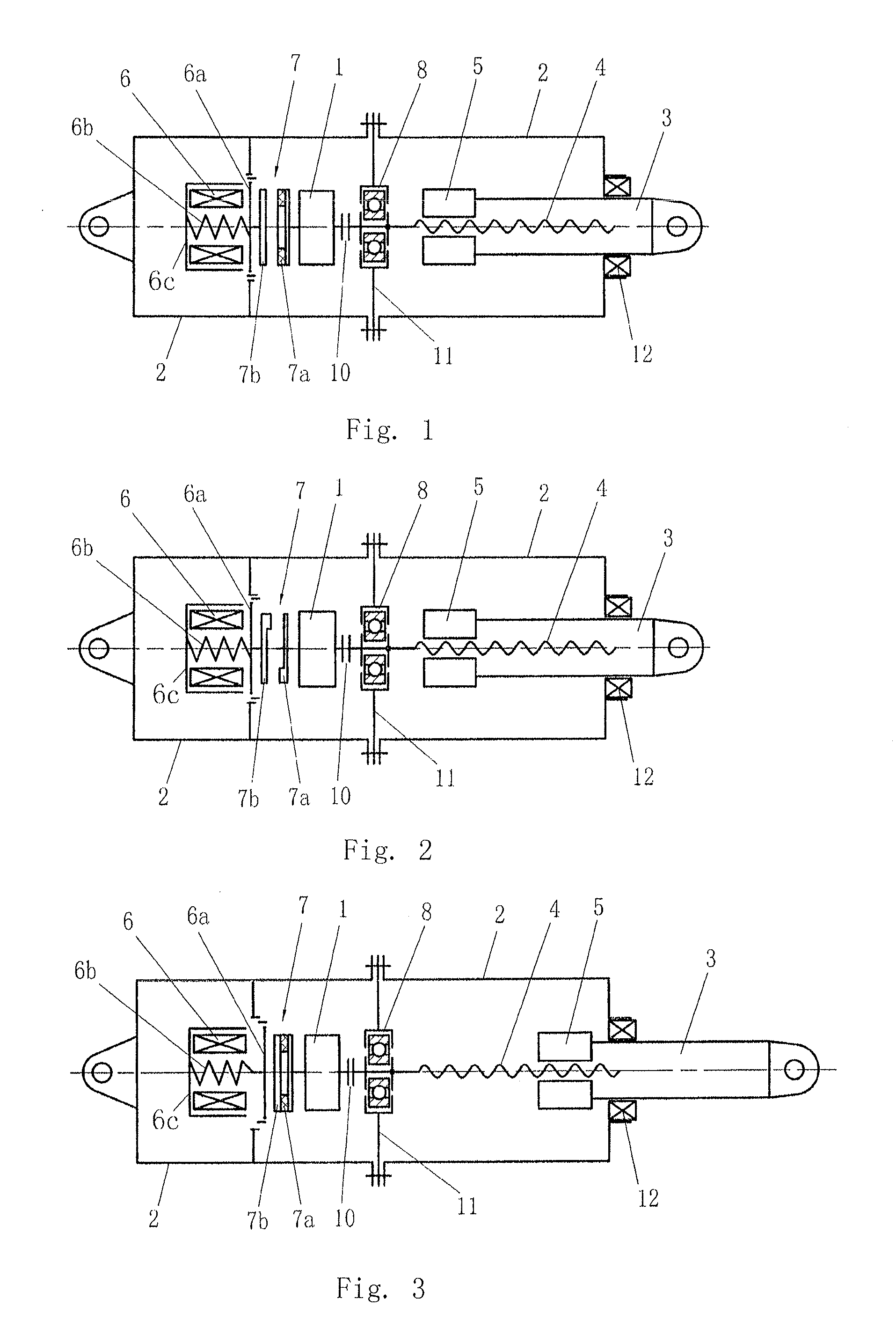 Electrical push device