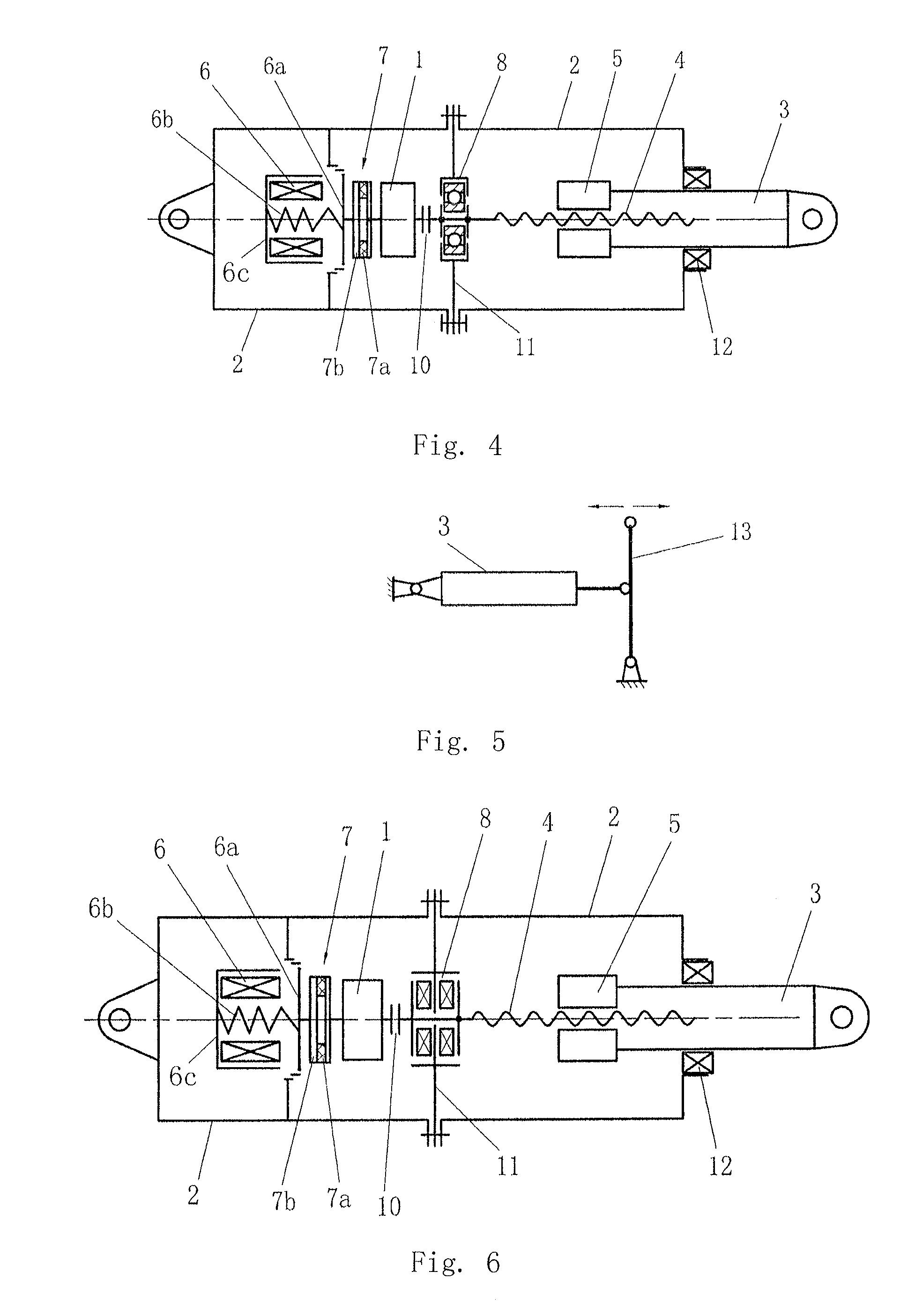 Electrical push device