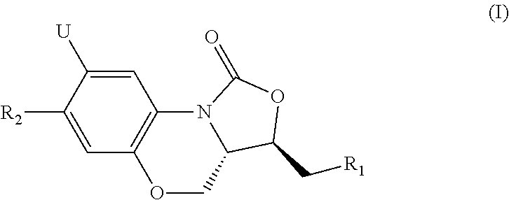 Benzoxazine oxazolidinone compounds, preparation methods and uses thereof