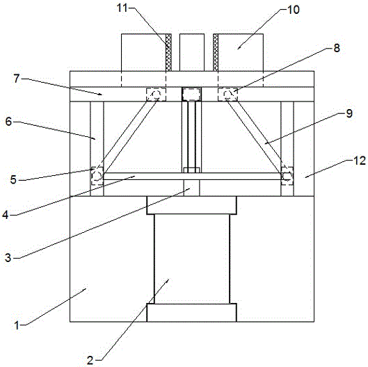 Pneumatic clamping mechanism