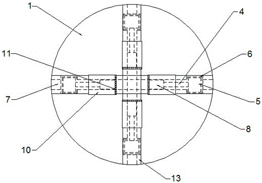 Pneumatic clamping mechanism