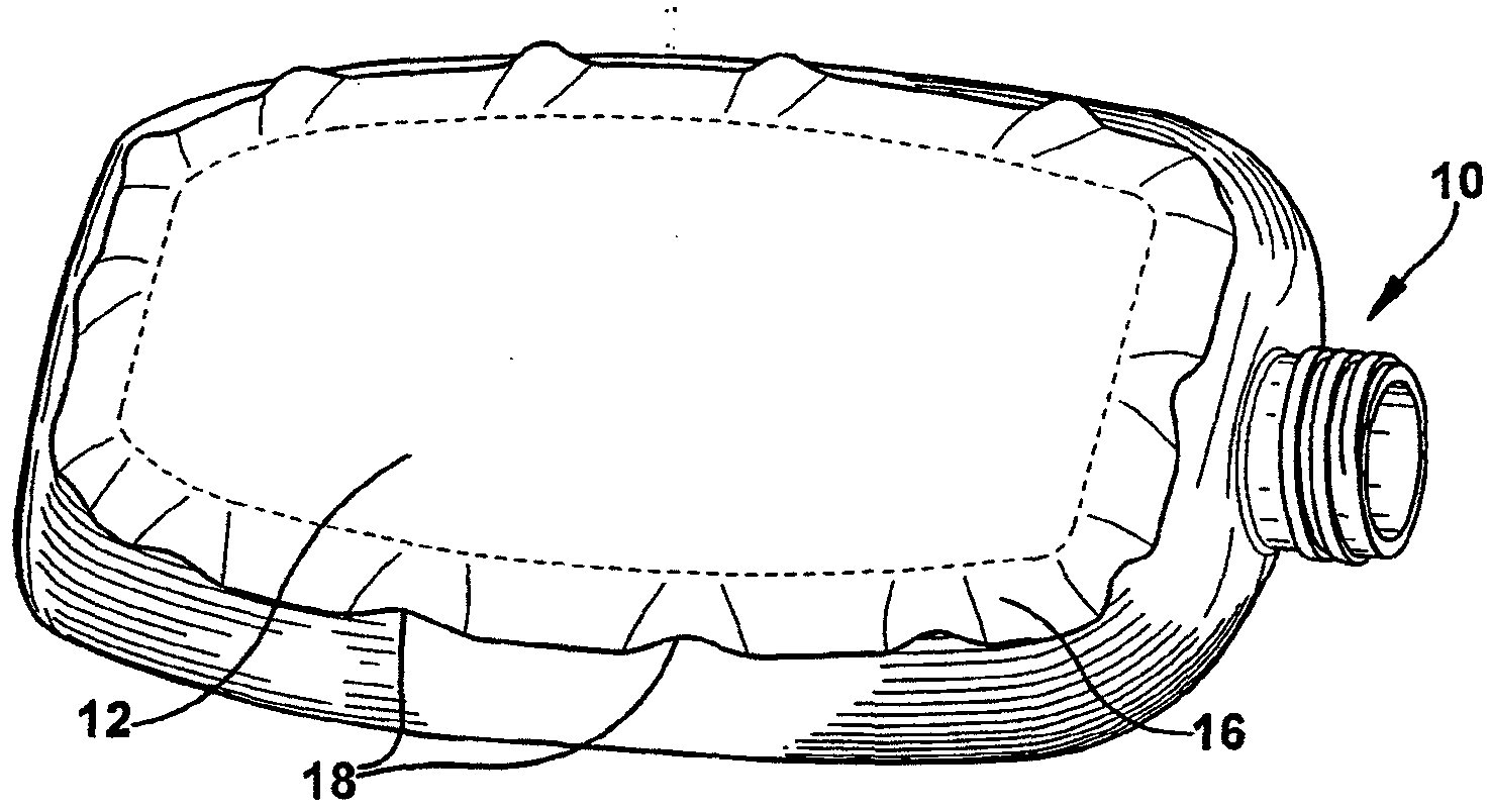 Method for applying a pressure sensitive shrink label to an article