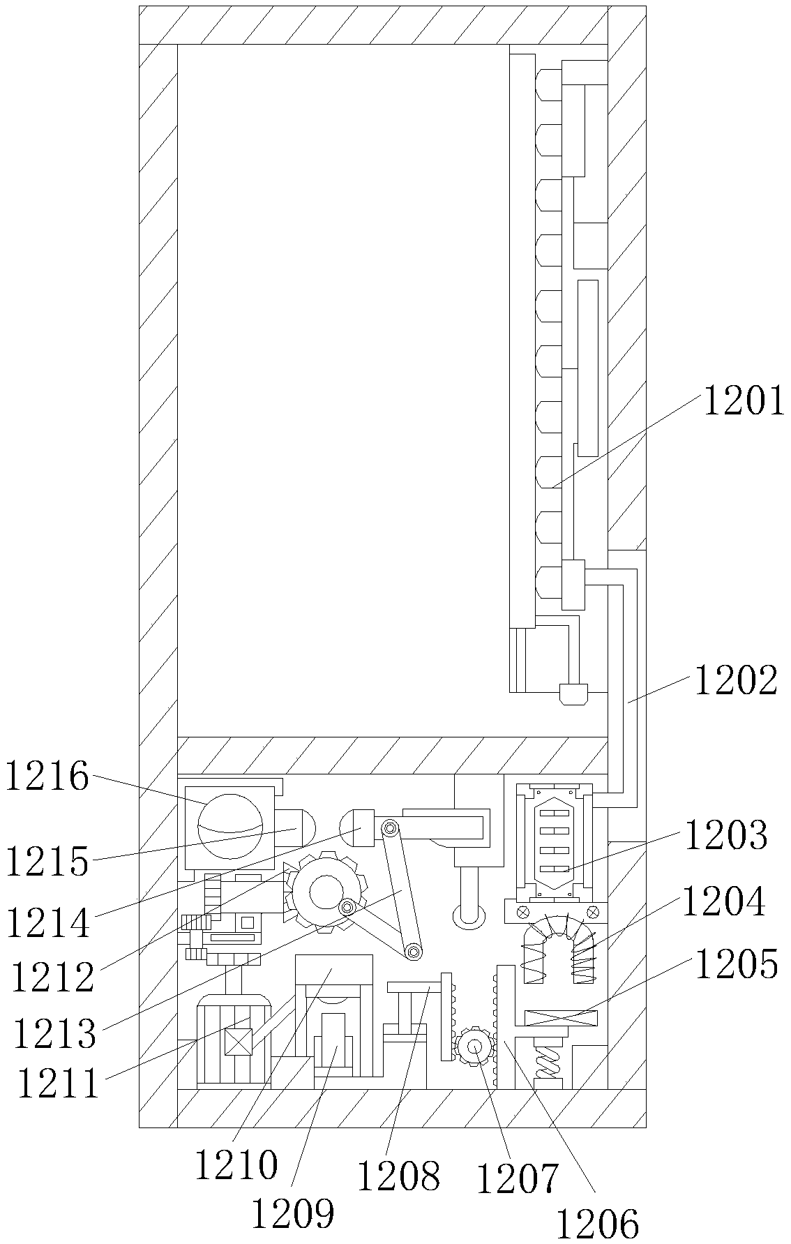 Atomizing dosing device for veterinarian