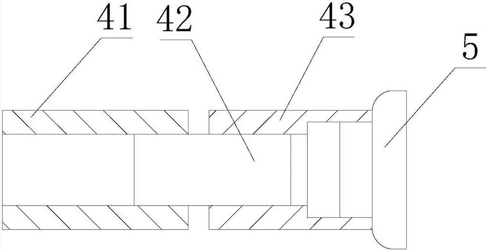 Electric wrench for ground potential insulating operation rod