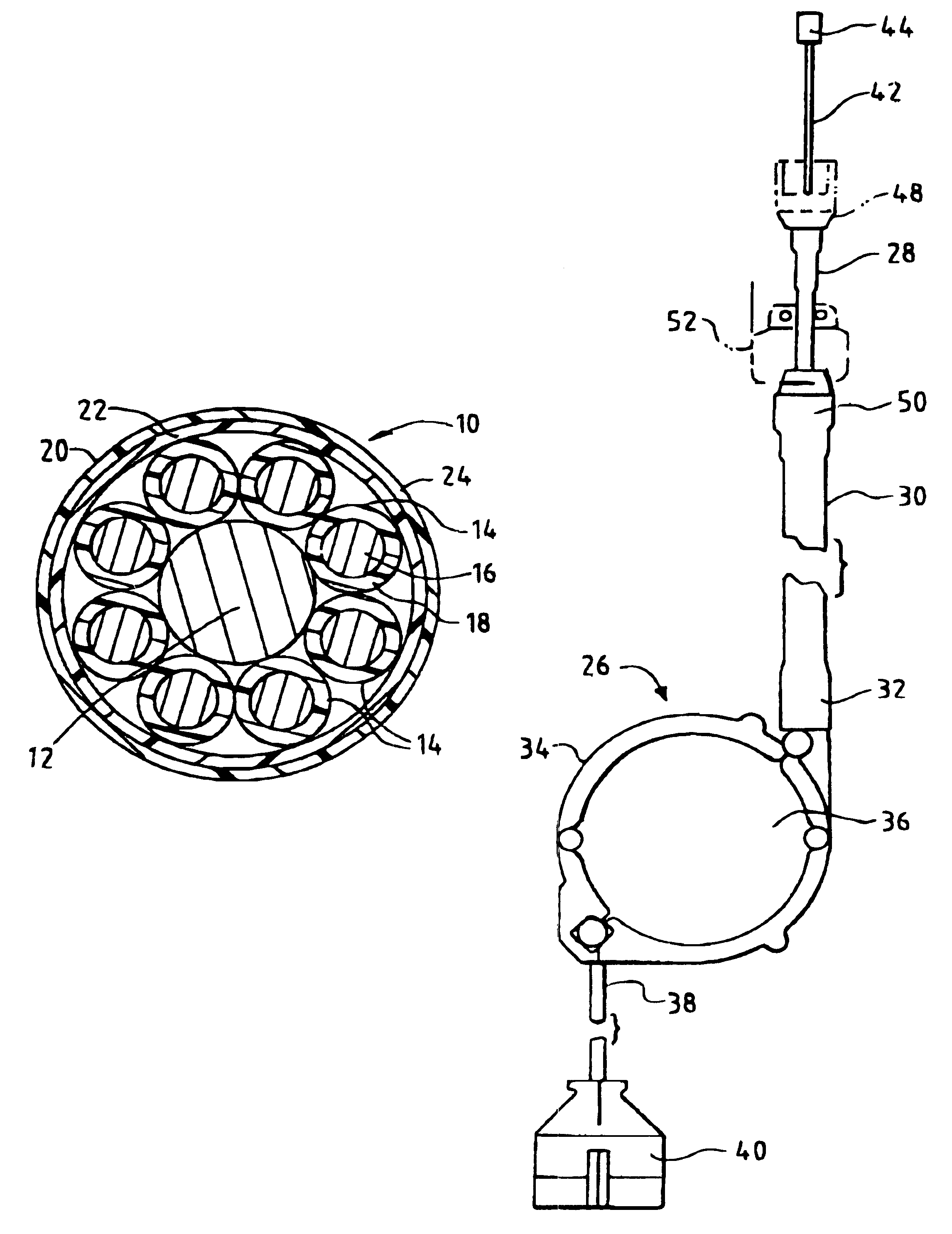 Retractable cord assembly