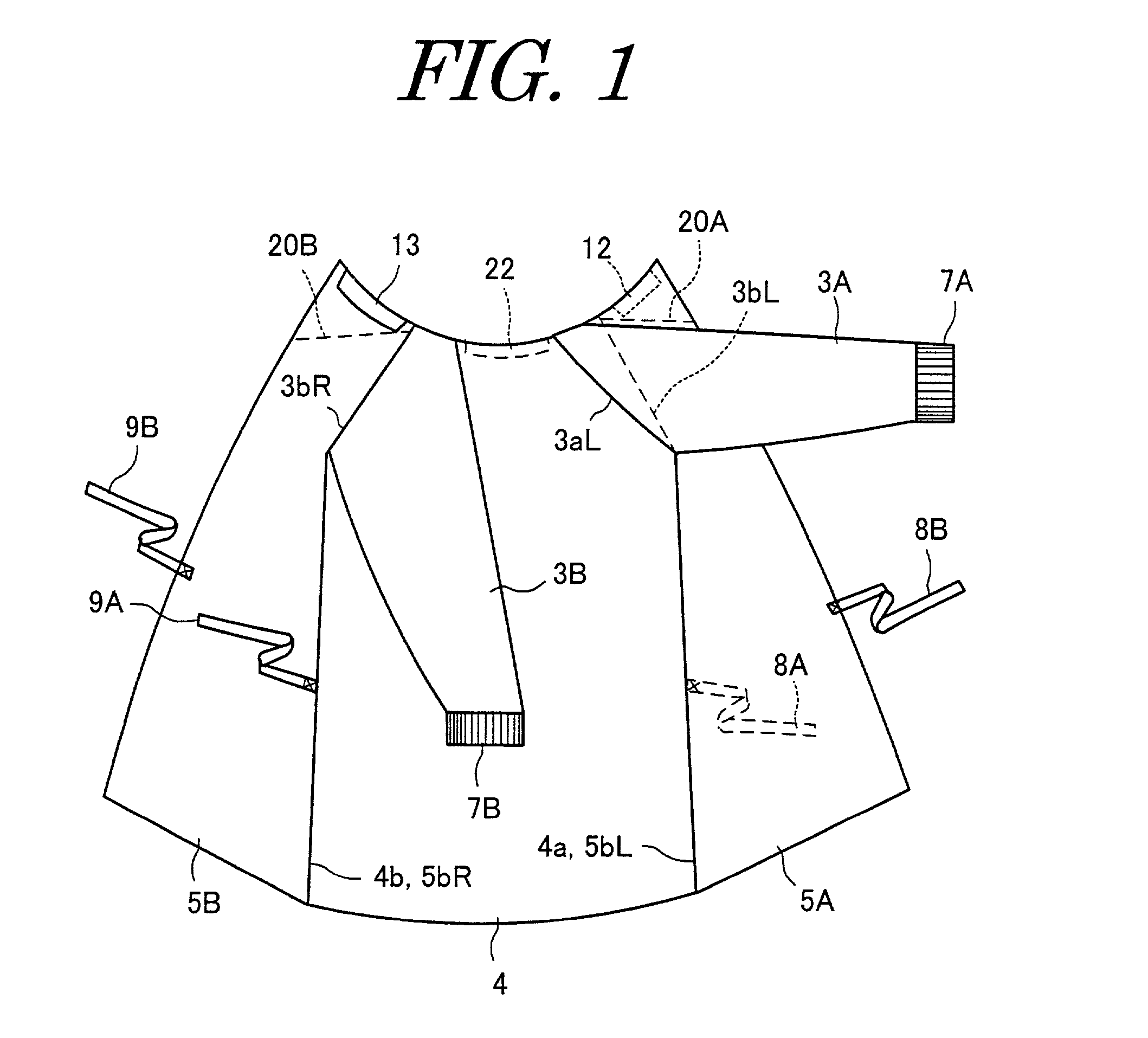 Disposable surgical gown