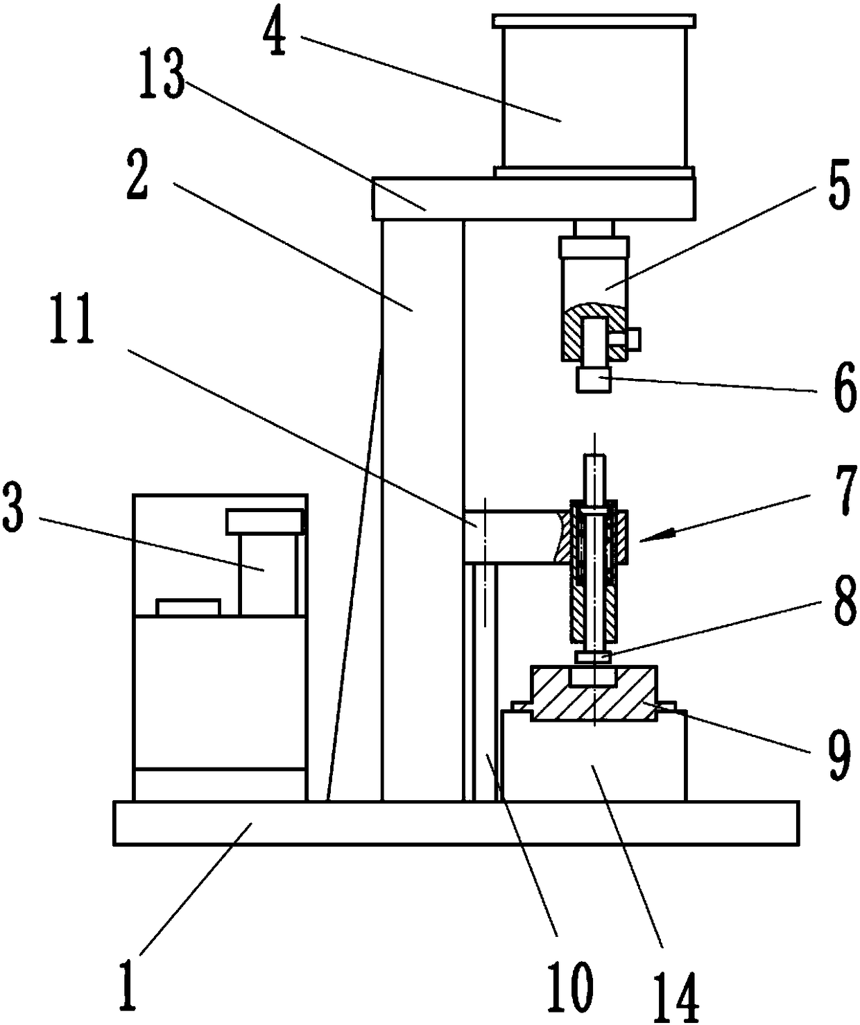 Bearing installing equipment