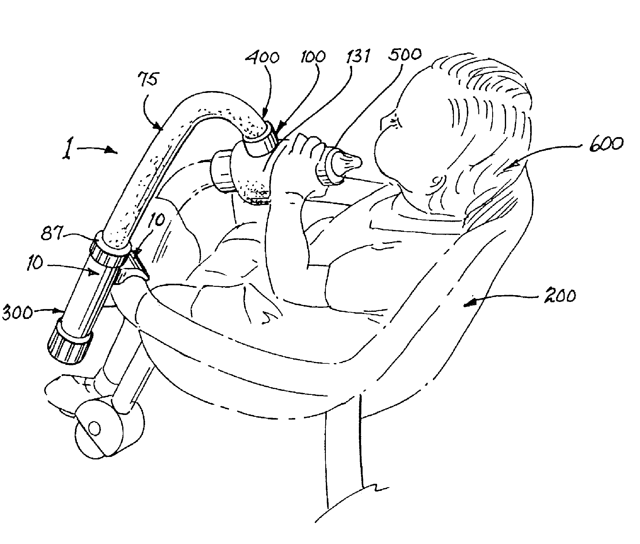 Universal Flexible Arm Having an Educational Attachment