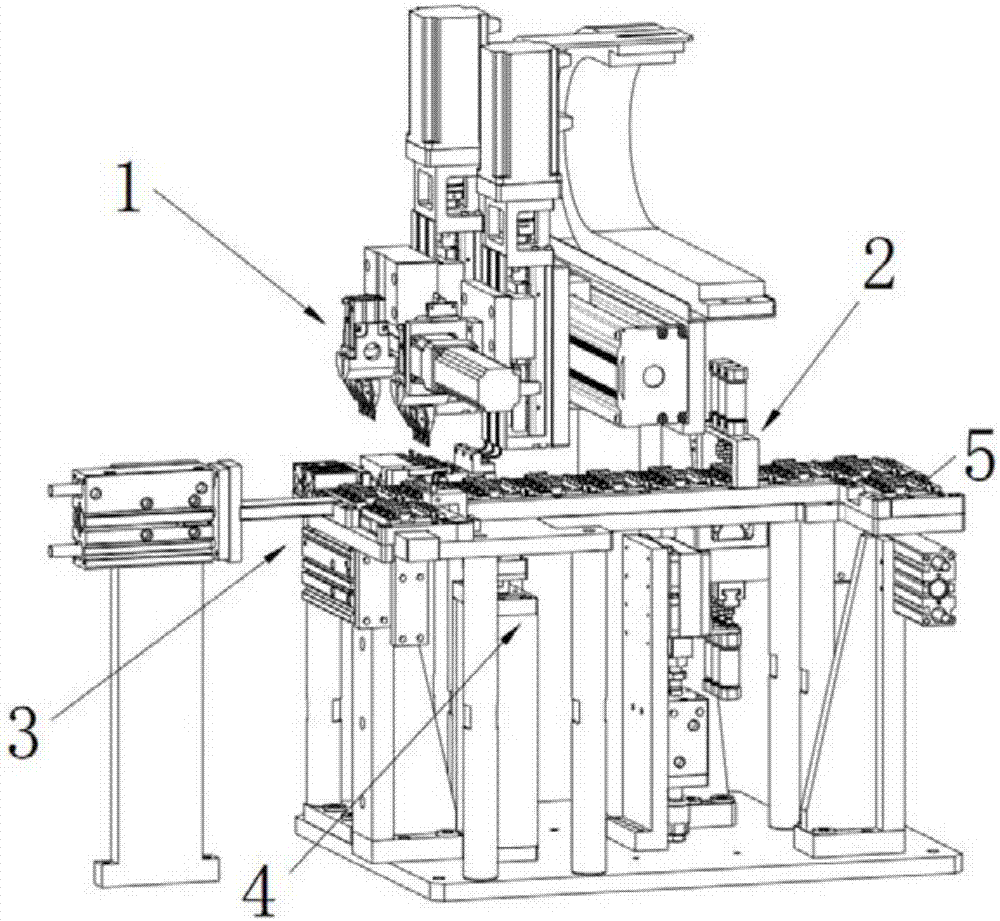 Relay reed insertion mechanism