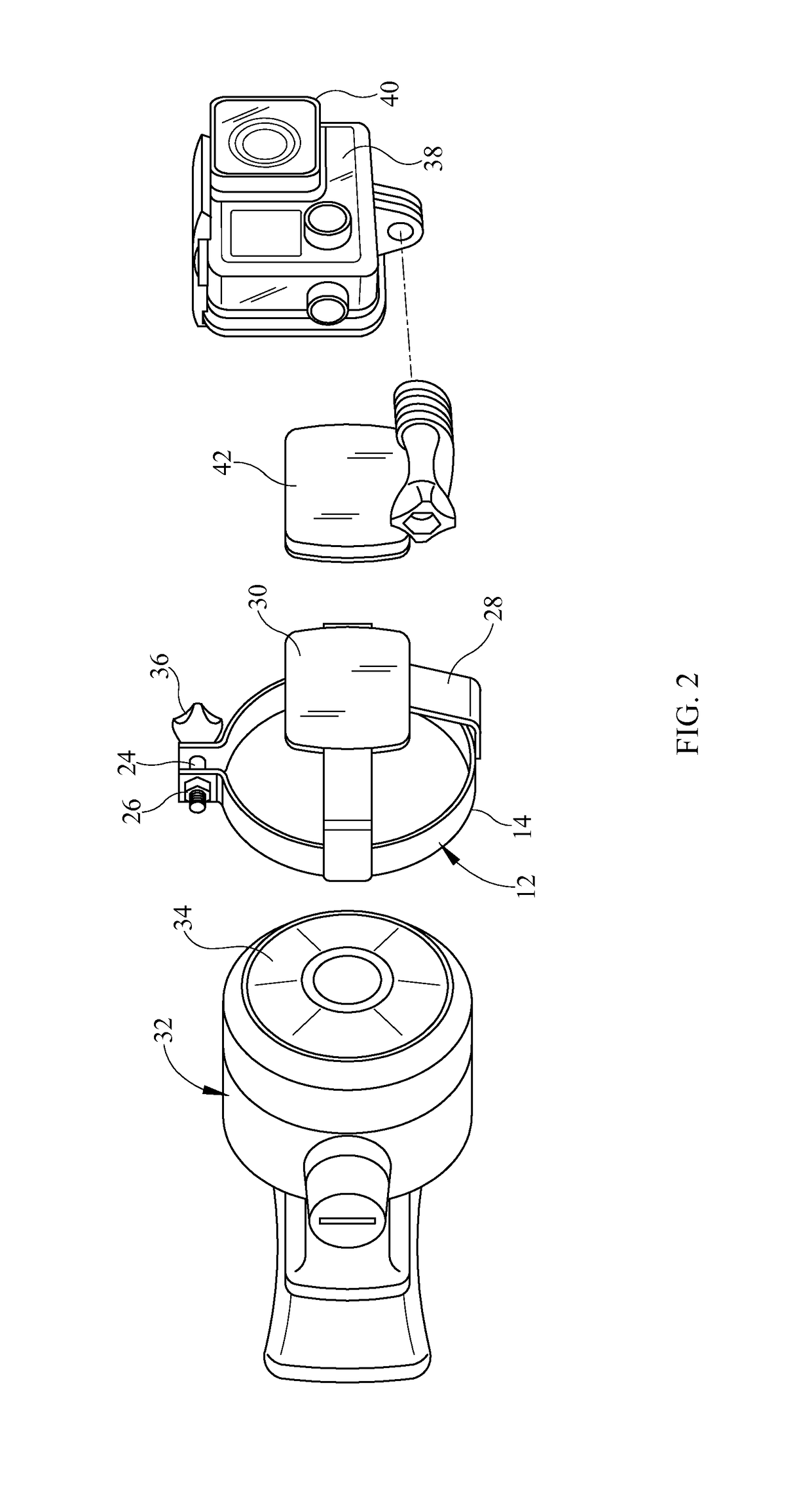 Scuba regulator mount system