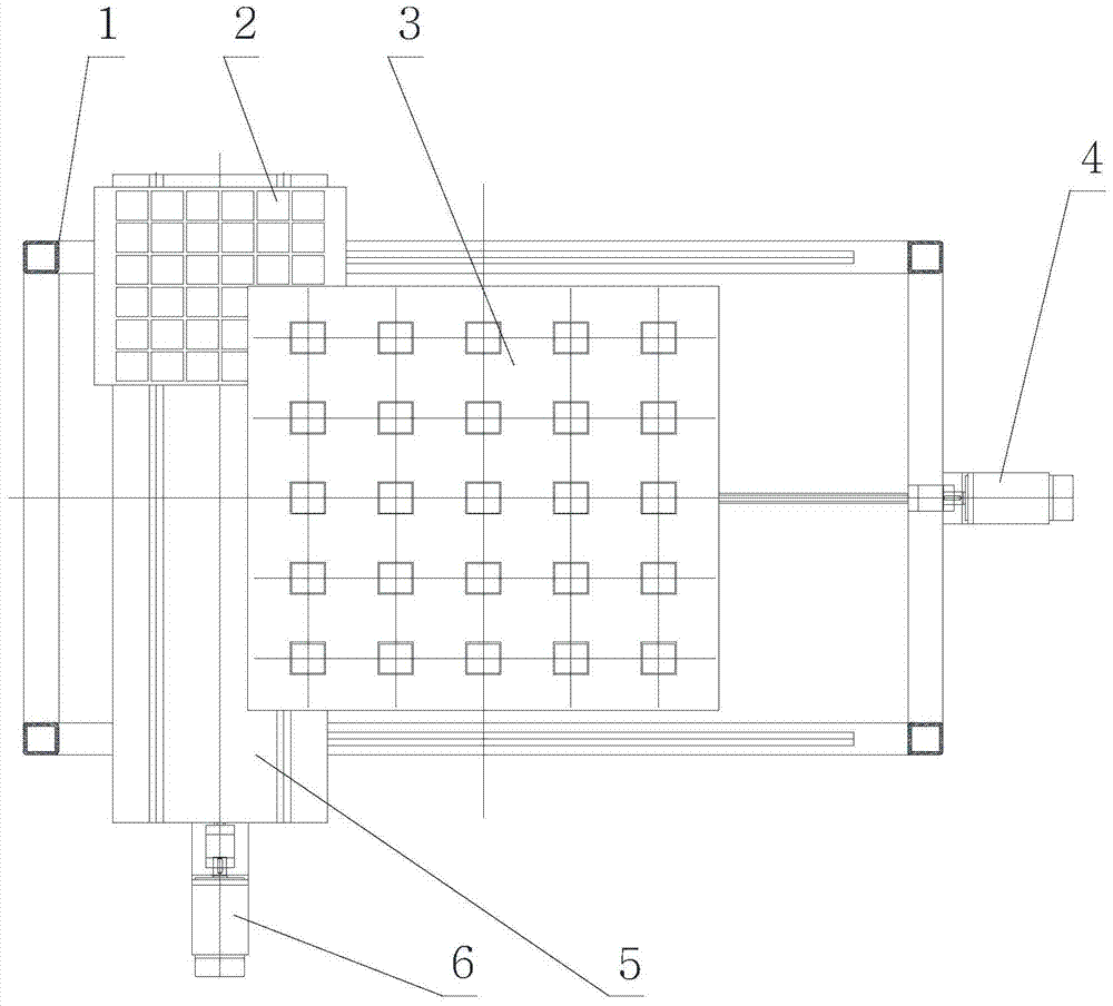 A mosaic automatic puzzle machine and mosaic puzzle method