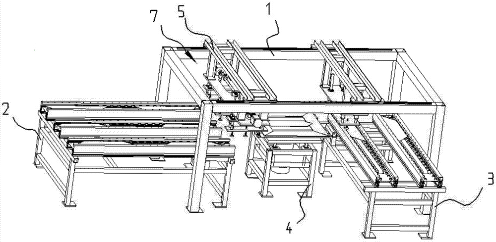 Silicon steel sheet stacking machine