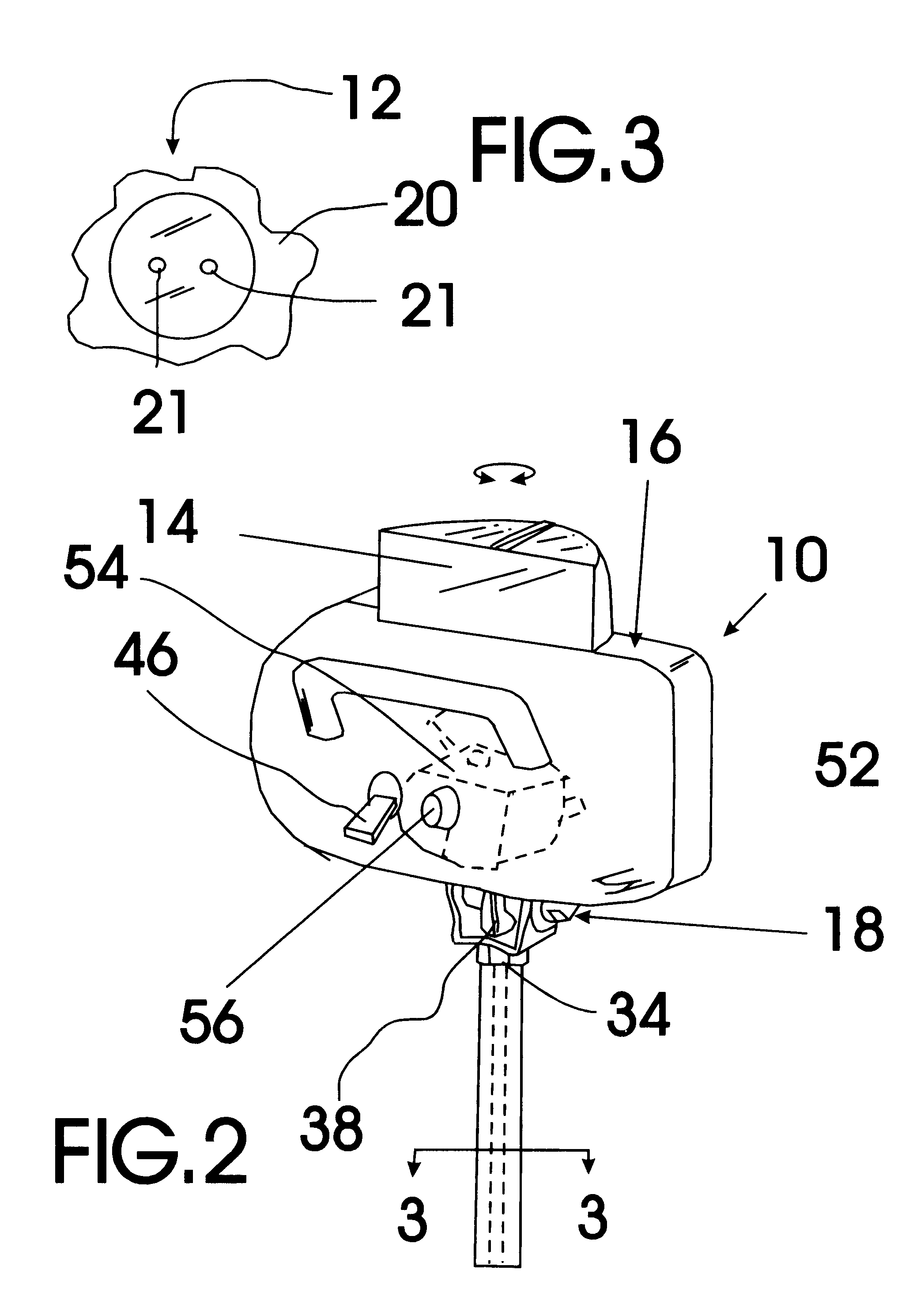 Boat running light fixture