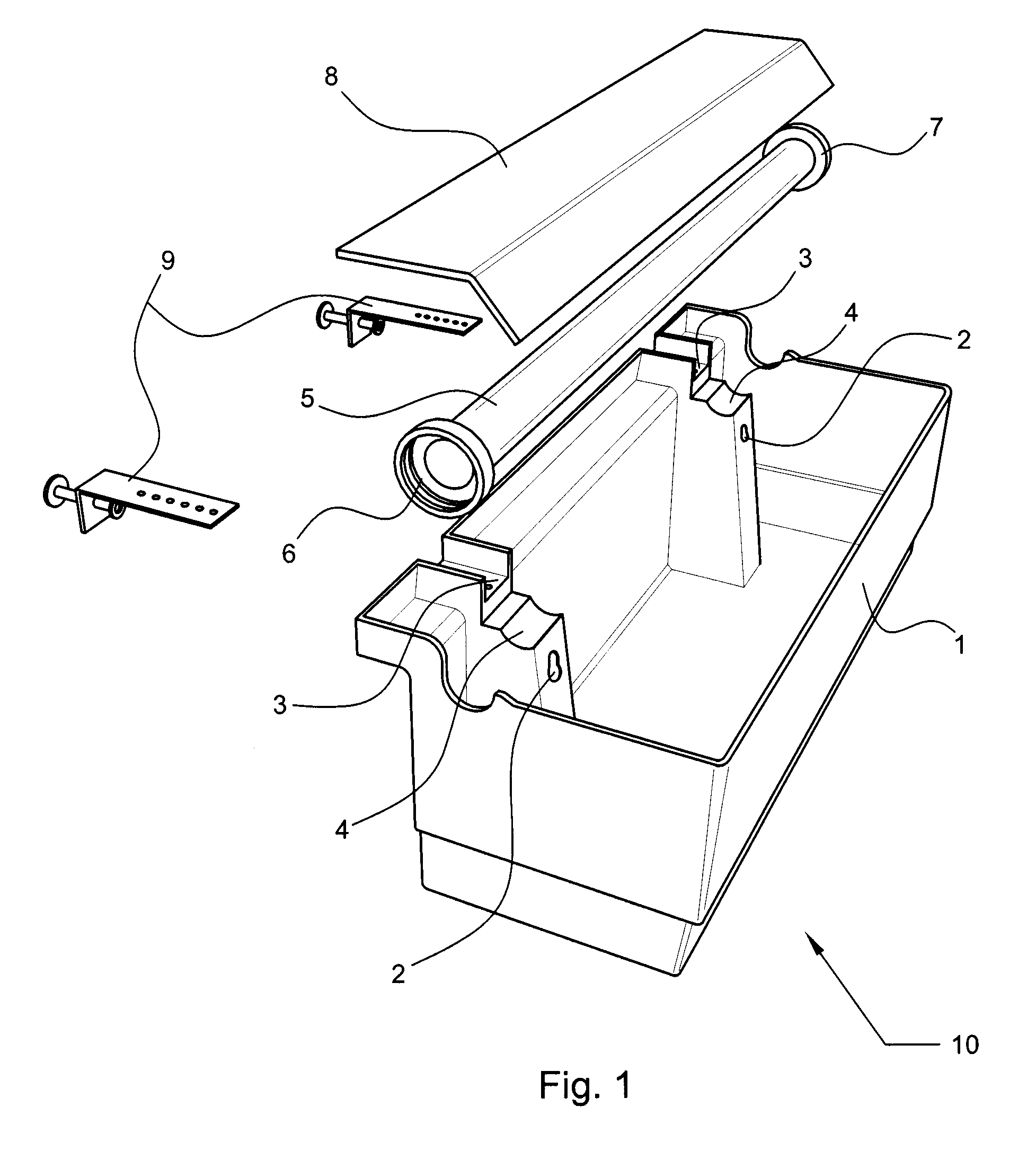 Self watering planter