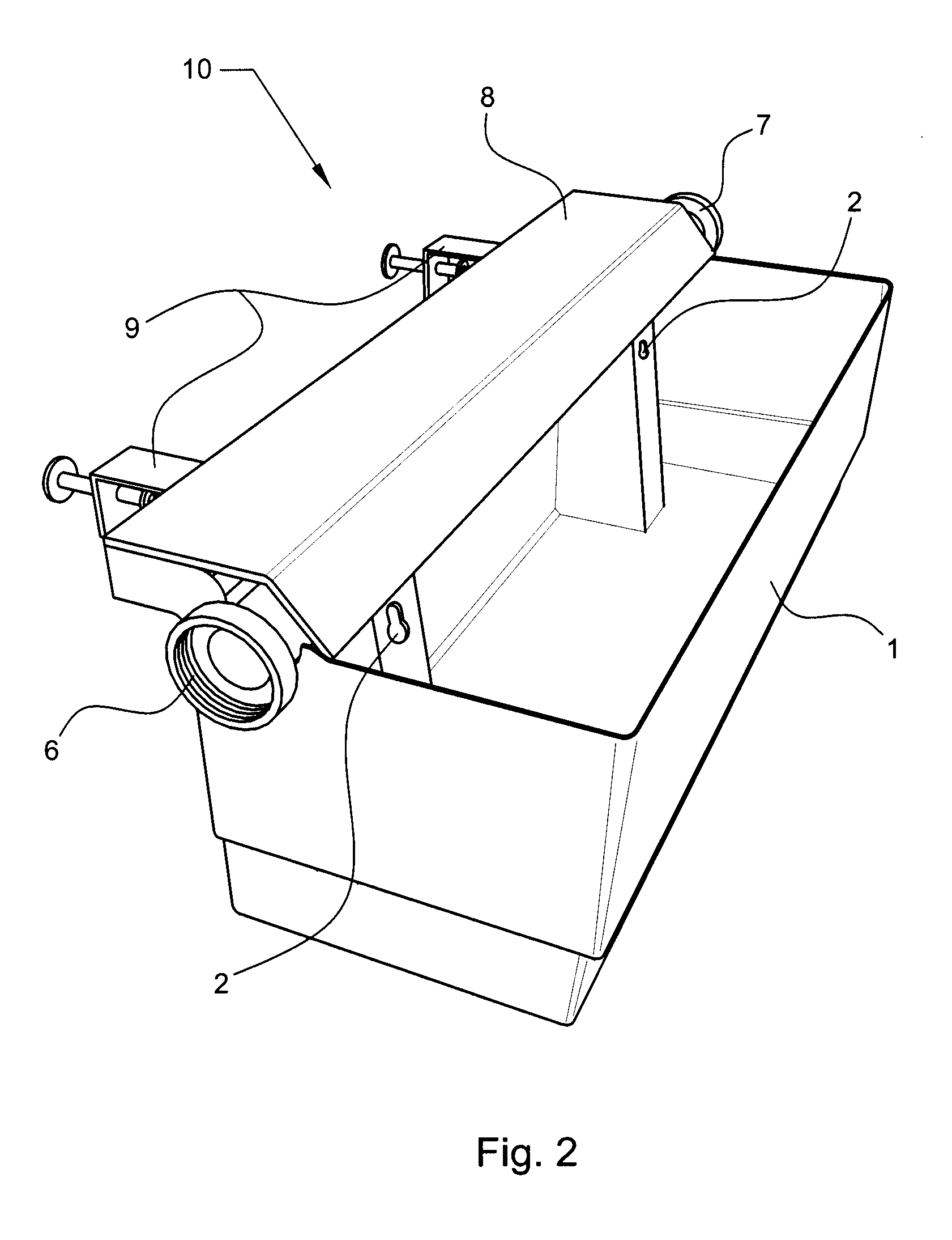 Self watering planter