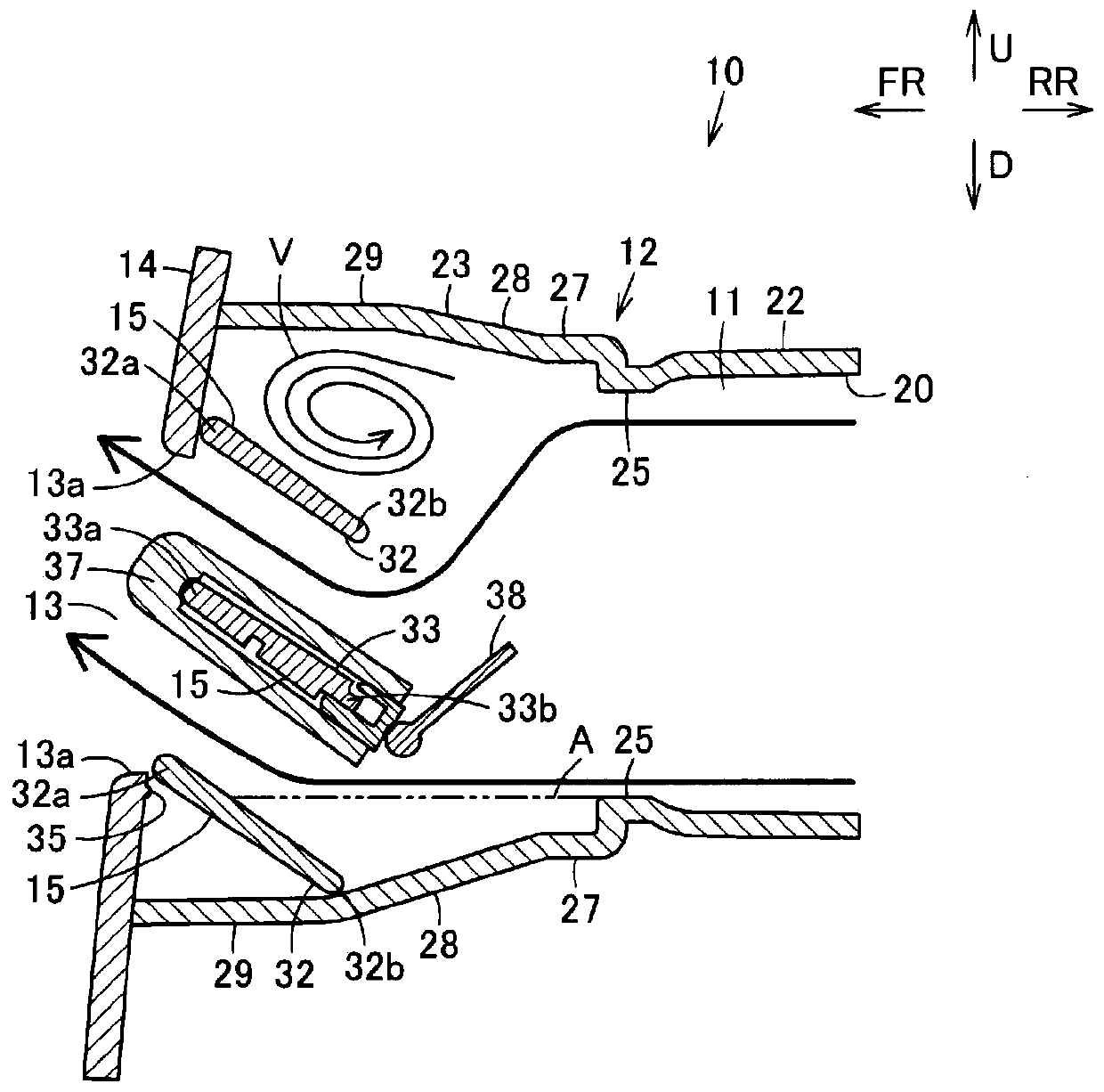 Wind direction adjusting apparatus