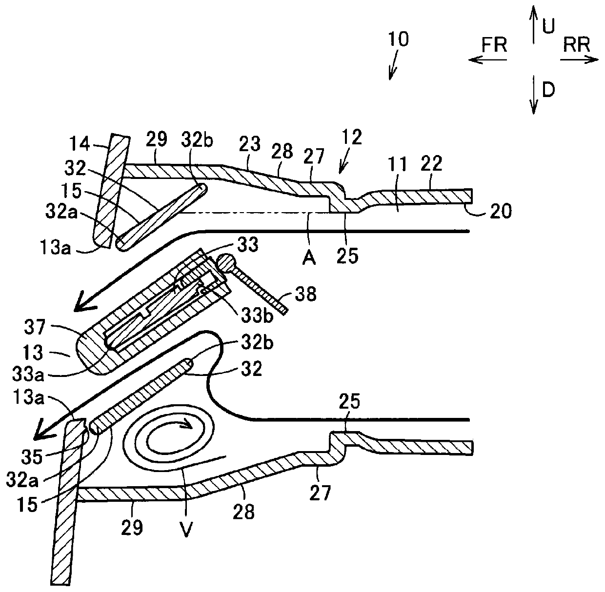 Wind direction adjusting apparatus