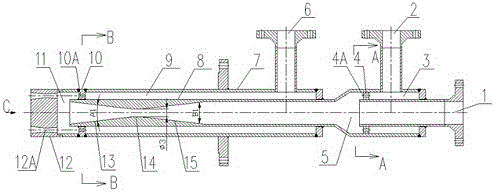 Multistage-atomization feed nozzle