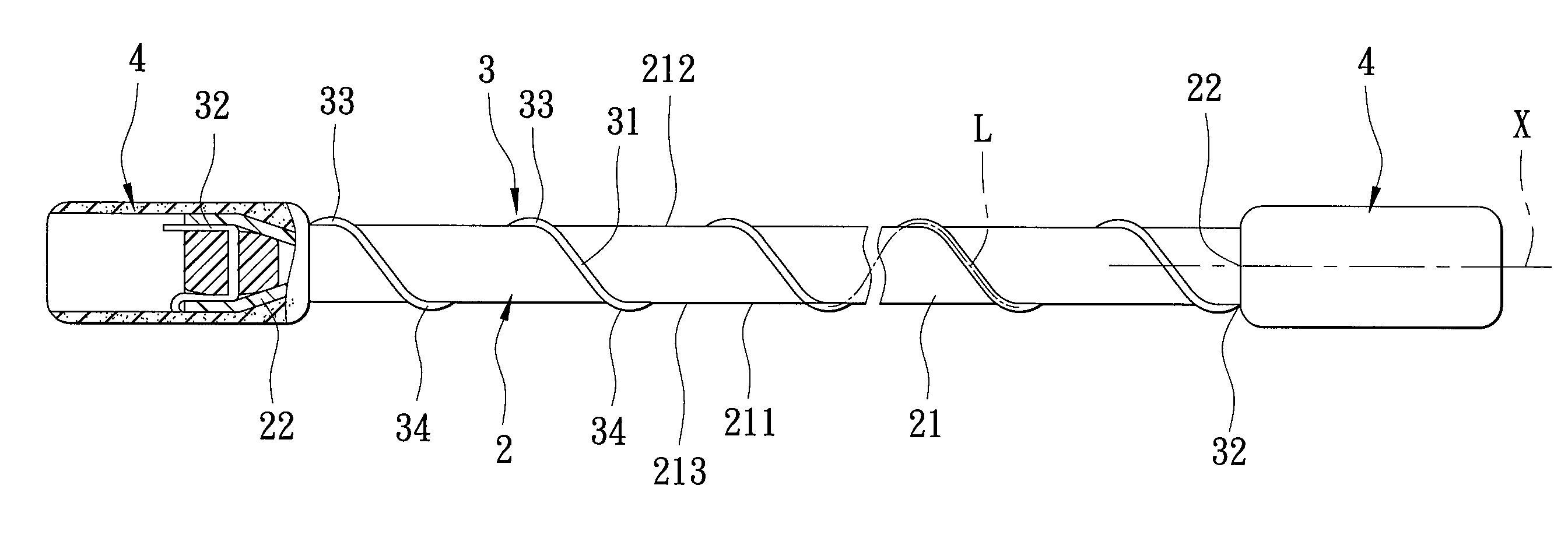 Pull cord assembly for body stretching exercise