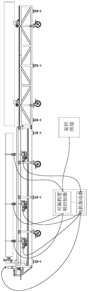 Automatic loading and unloading equipment for compartment products