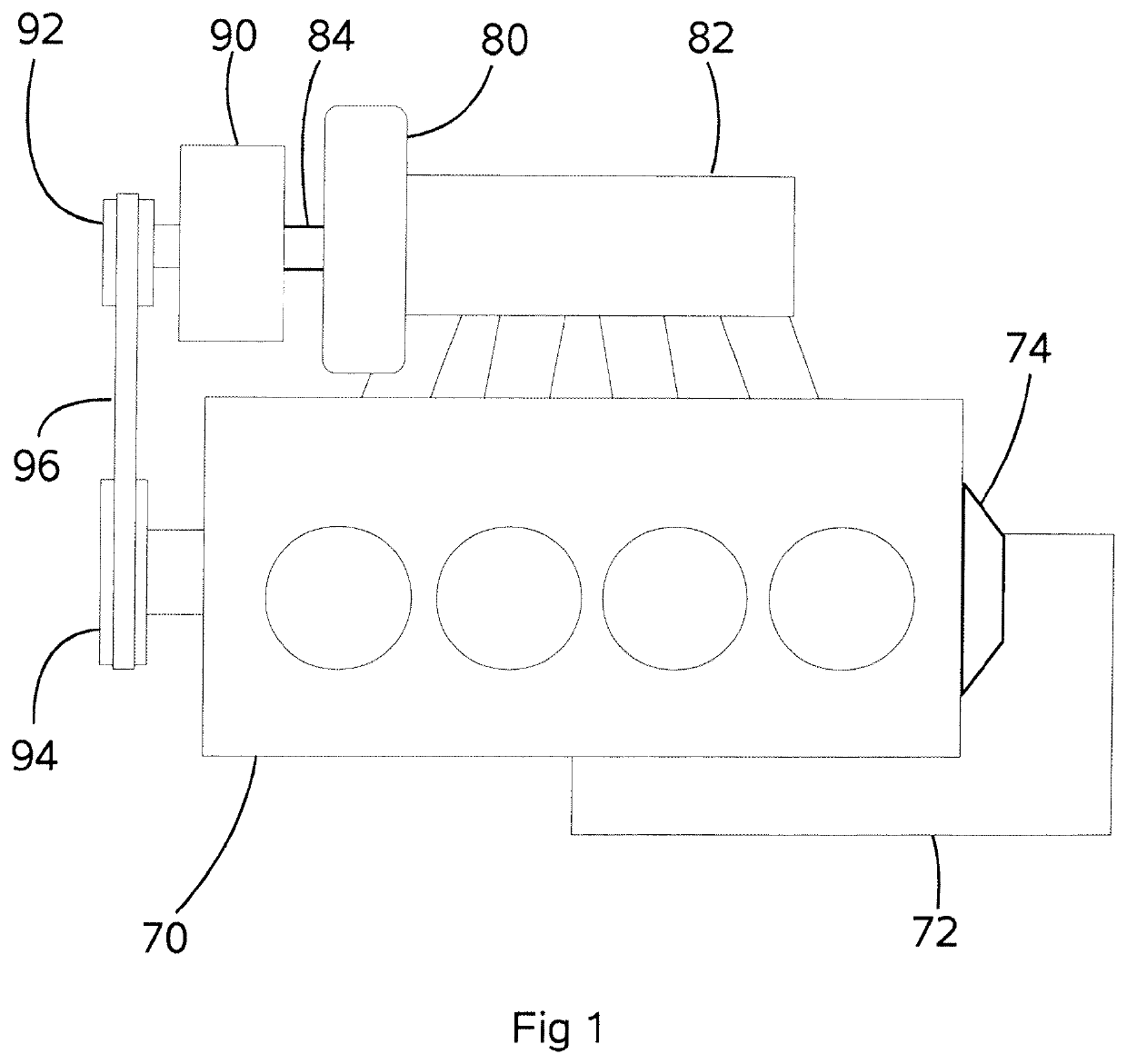 Supercharging arrangement with a supercharger and variable-speed drive unit