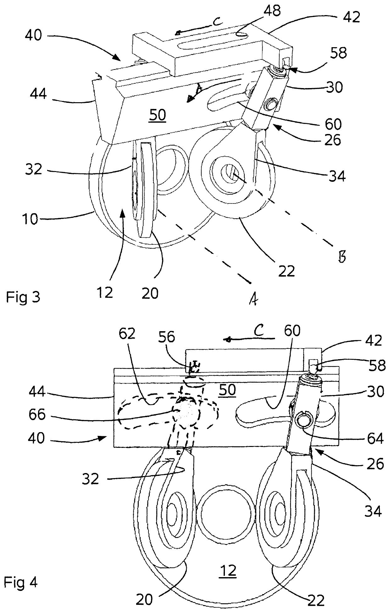 Supercharging arrangement with a supercharger and variable-speed drive unit