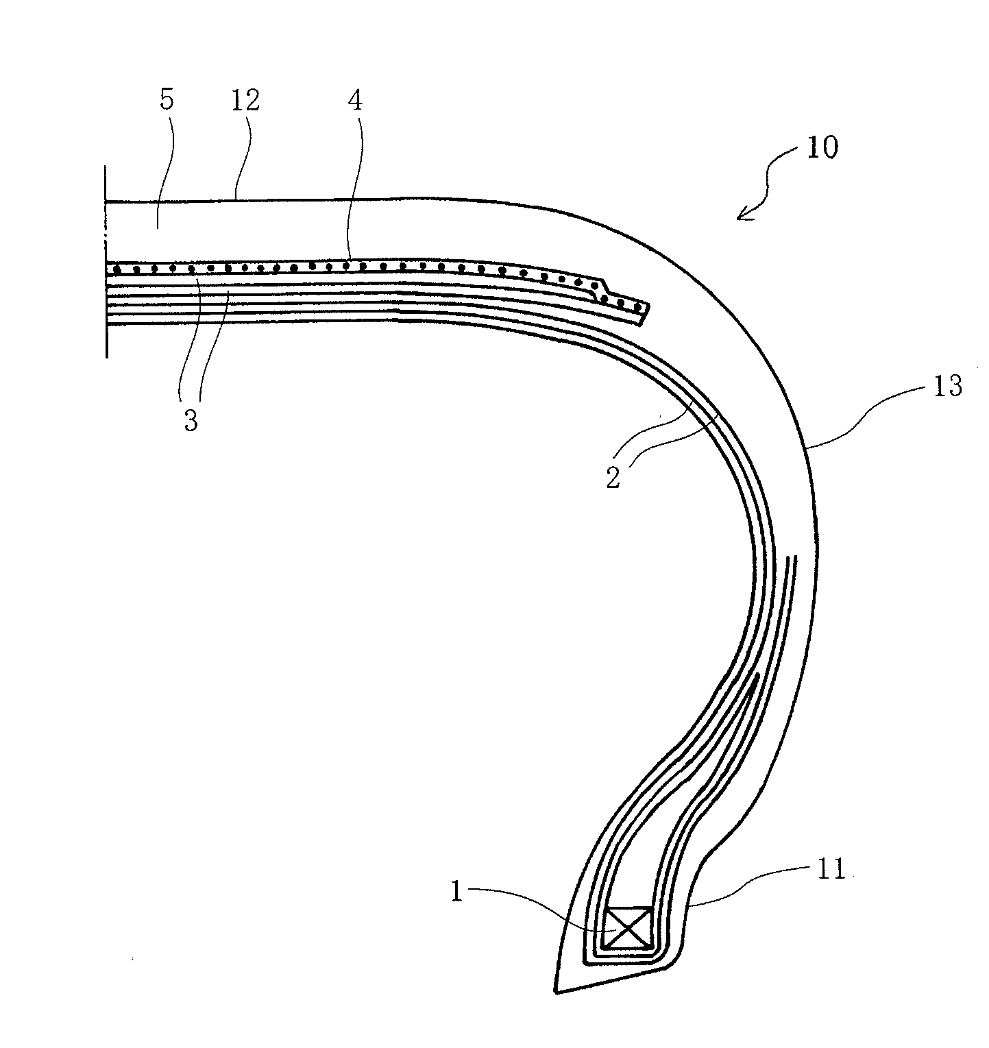 Pneumatic radial tire