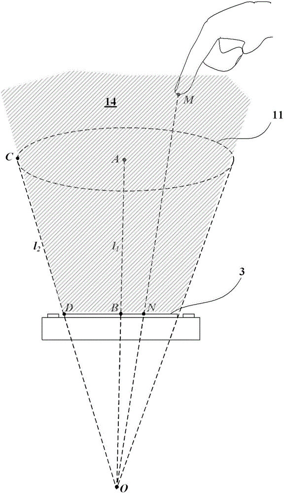 Touch control response method of wearable equipment, touch control response device of wearable equipment and wearable equipment