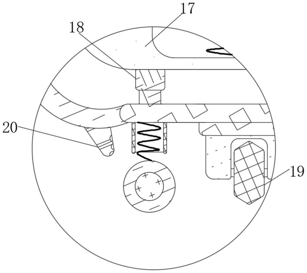 Intelligent protection device for rotating shaft stalling during industrial robot cutting