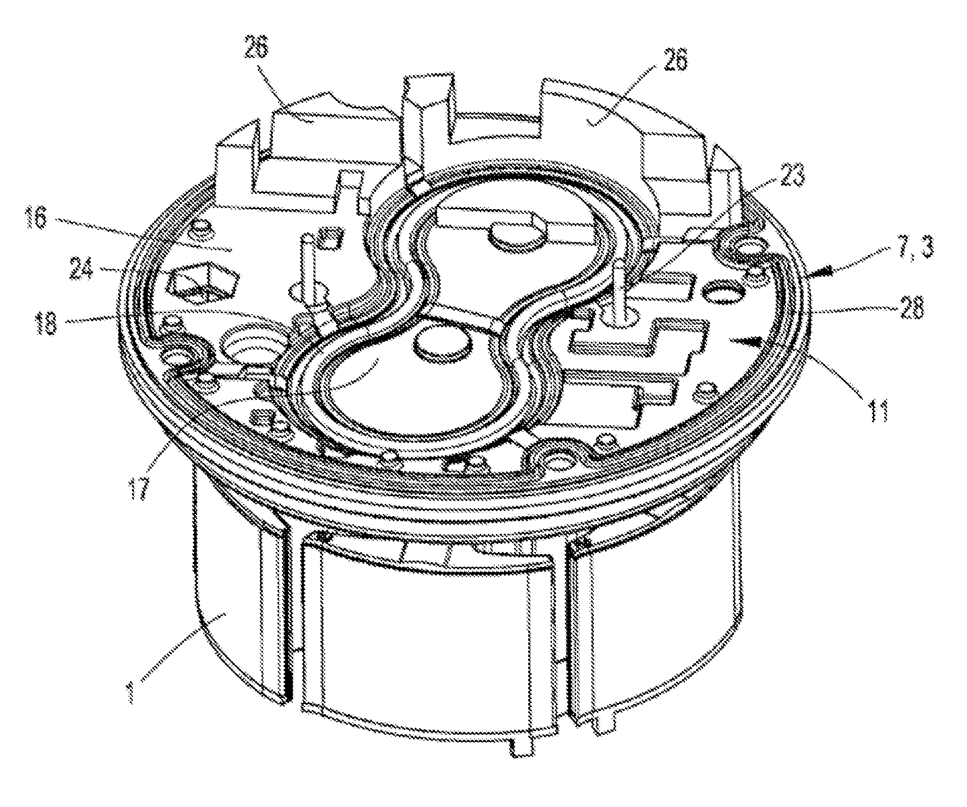 Housing for accommodating an electronic circuit