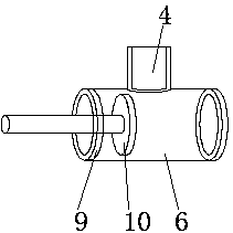 Device for producing anesthesia breathing mask