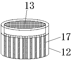 Device for producing anesthesia breathing mask