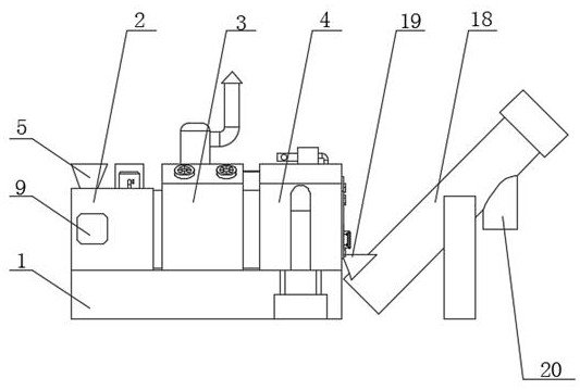 Sludge treatment equipment