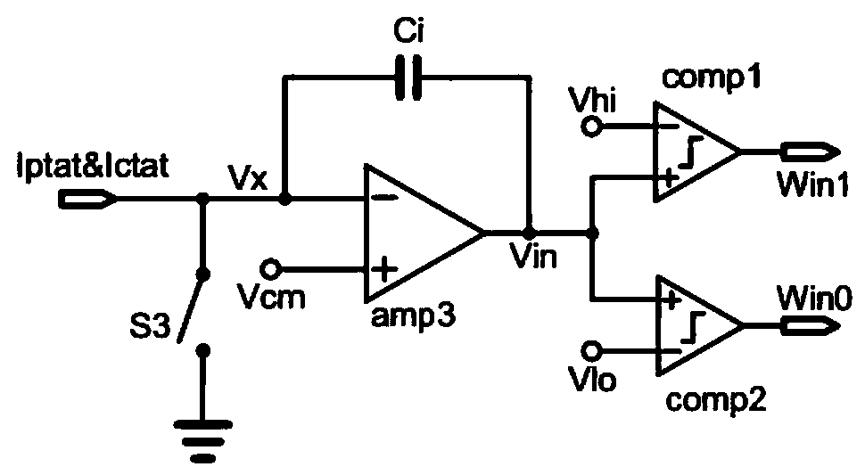 Integral-type digital temperature sensing circuit